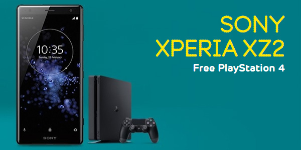 Free PS4 with Xperia XZ2